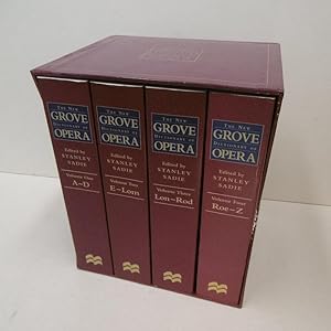 Bild des Verkufers fr The New Grove Dictionary of Opera. zum Verkauf von Die Wortfreunde - Antiquariat Wirthwein Matthias Wirthwein