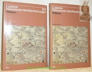 Seller image for Willisau. Geschichte von Stadt und Umland bis 1500. 2 Bnde. Luzerner Historische Verffentlichungen, Band XV 1/2. for sale by Bouquinerie du Varis