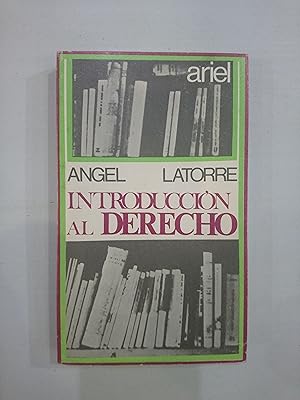 Seller image for Introduccin al derecho for sale by Saturnlia Llibreria