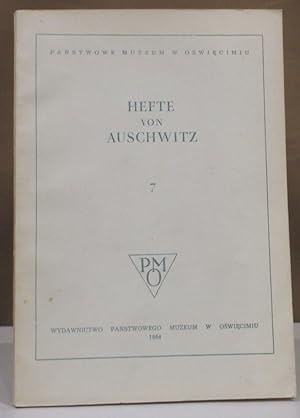 Hefte von Auschwitz. 7. Panstwow Muzeum W Oswiecimiu.