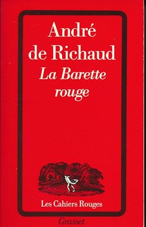 Imagen del vendedor de La barette rouge a la venta por LIBRAIRIE GIL-ARTGIL SARL