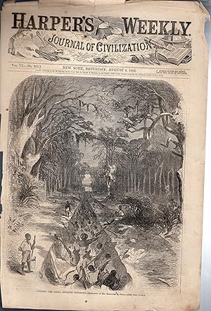 Seller image for ENGRAVNIG: "Civil War: 4 Scenes in Hancock, Maryland".engraving from Harper's Weekly,: August 2, 1862 for sale by Dorley House Books, Inc.