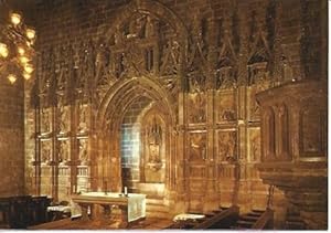 Bild des Verkufers fr POSTAL L00815: Retablo de la catedral de Valencia zum Verkauf von EL BOLETIN
