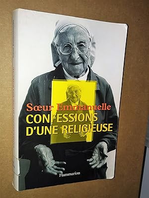 Image du vendeur pour Soeur Emmanuelle Confessions d'une religieuse mis en vente par Livresse