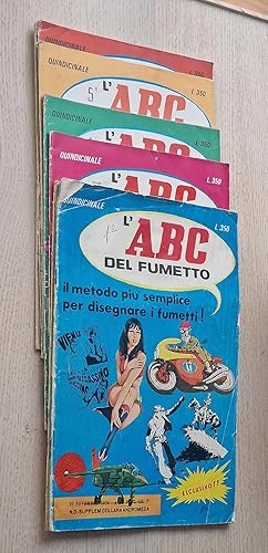 L'ABC DEL FUMETTO. il modo più semplice per disegnare fumetti (9 numeri (da 0 + 1 a 8) / completo)