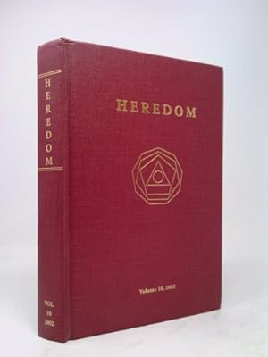 Seller image for Heredom : The Transactions of the Scottish Rite Research Society , Volume 10, 2002 for sale by ThriftBooksVintage