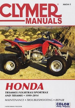 Seller image for Clymer Manuals Honda TRX400EX FOURTRAX/SPORTRAX and TRX400X 1999-2014 for sale by GreatBookPrices