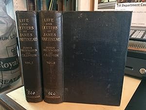 Seller image for The Life and Letters of James Martineau, in Two Volumes (Complete) for sale by Dreadnought Books