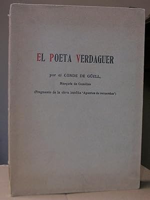 Seller image for EL POETA VERDAGUER (Fragmento de la obra indita "Apuntes de recuerdos") for sale by LLIBRES del SENDERI