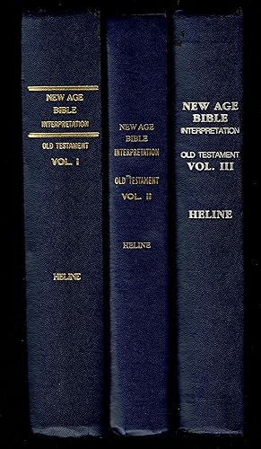 Image du vendeur pour New Age Bible Interpretation Old Testament; Three Volume Set. mis en vente par Granada Bookstore,            IOBA