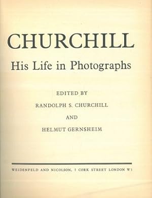 Image du vendeur pour Churchill. His life in photographs. mis en vente par WeBuyBooks