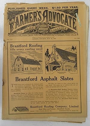 Seller image for The Farmer's Advocate, May 10, 1917 for sale by Attic Books (ABAC, ILAB)