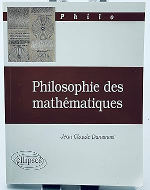 Bild des Verkufers fr Philosophie des mathmatiques zum Verkauf von Lioudalivre