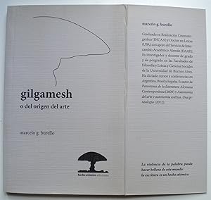 Imagen del vendedor de Gilgamesh o del origen del arte a la venta por Libreria Ninon