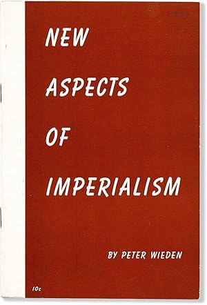 Imagen del vendedor de New Aspects of Imperialism a la venta por Lorne Bair Rare Books, ABAA