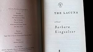 Imagen del vendedor de The Lacuna: A Novel. a la venta por Antiquariat Bookfarm