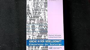 Bild des Verkufers fr Kirche - Gesellschaft: Dimension der Seelsorge. zum Verkauf von Antiquariat Bookfarm
