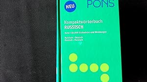 PONS Kompaktwörterbuch Russisch: Russisch-Deutsch / Deutsch-Russisch