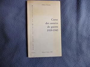 Corse des années de guerre 1939-1945