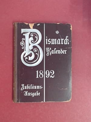 Bismarck-Kalender 1892.