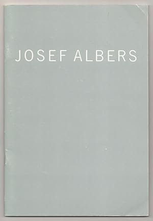 Bild des Verkufers fr Josef Albers: White Embossings on Gray zum Verkauf von Jeff Hirsch Books, ABAA