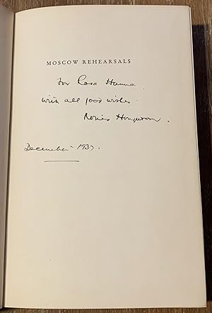 Moscow Rehearsals; An Account of Methods of Production in the Soviet Theatre