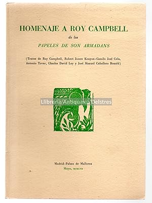 Bild des Verkufers fr Homenaje a Roy Campbell de los Papeles de Son Armadans. zum Verkauf von Llibreria Antiquria Delstres