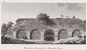 "Monument Souterrain a Alexandria-Troas" - Alexandria Troas Eski Stambul Dalyan Canakkale Turkey ...