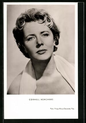 Bild des Verkufers fr Ansichtskarte Schauspielerin Cornell Borchers in dem Film Oase zum Verkauf von Bartko-Reher
