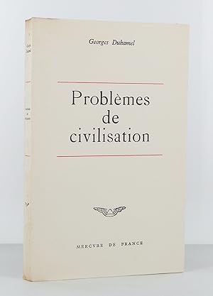 Image du vendeur pour Problmes de civilisation mis en vente par Librairie KOEGUI