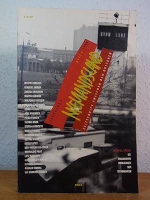 Seller image for Niemandsland. Zeitschrift zwischen den Kulturen. Jahrgang 2, Heft 6, 1988. Titel: Festspiel: Endlos. Die organisierte Wirklichkeit der Technokraten for sale by Antiquariat Weber