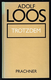 Bild des Verkufers fr Trotzdem: 1900-1930. - zum Verkauf von Libresso Antiquariat, Jens Hagedorn