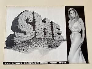 Seller image for She Pressbook 1965 Ursula Andress, Peter Cushing for sale by AcornBooksNH
