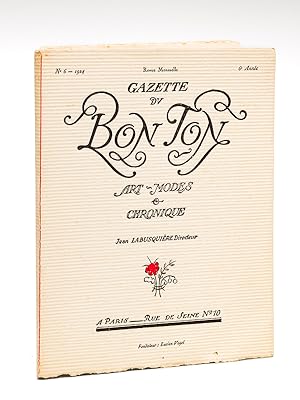 Gazette du Bon Ton. Art - Modes & Chronique. Année 1924 - 6e Année - Numéro 6 - Revue Mensuelle