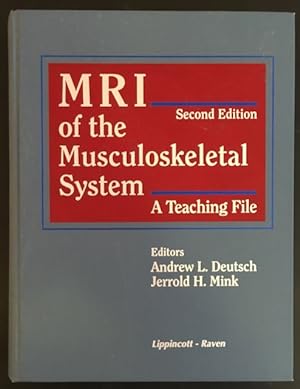 Seller image for MRI of the Musculoskeletal System: A Teaching File. for sale by Antiquariat Im Seefeld / Ernst Jetzer