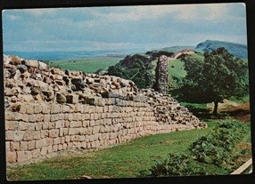 Northumberland Walltown Crags Postcard Publisher Ministry Of Public Building & Works