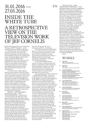 Seller image for Jef Cornelis : Inside The White Tube - A Retrospective view on the Work of Jef Cornelis (EN) for sale by The land of Nod - art & books