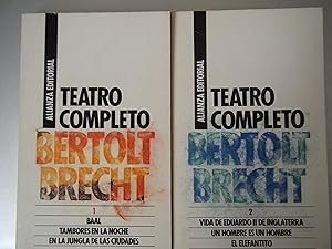 Bild des Verkufers fr TEATRO COMPLETO zum Verkauf von TAHOE