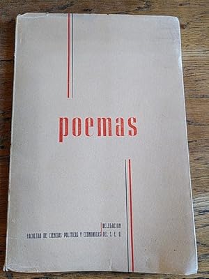 Imagen del vendedor de POEMAS a la venta por Librera Pramo