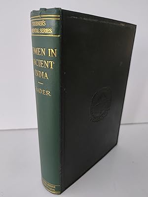 Imagen del vendedor de Women in Ancient India a la venta por Berkshire Rare Books