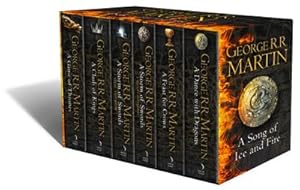 Image du vendeur pour A Game of Thrones: The Story Continues. 6 Volumes Boxed Set : A DANCE WITH DRAGONS / A FEAST FOR CROWS / A STORM OF SWORDS 2 / A STORM OF SWORDS 1 / A CLASH OF KINGS / A GAME OF THRONES mis en vente par AHA-BUCH GmbH