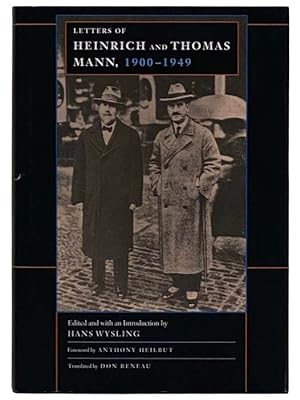 Seller image for Letters of Heinrich and Thomas Mann, 1900-1949 for sale by Yesterday's Muse, ABAA, ILAB, IOBA