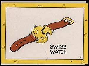 Seller image for timepiece postcard: Swiss Watch for sale by Mobyville