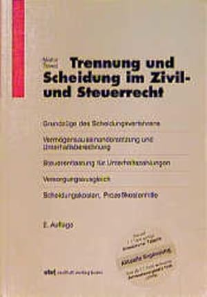 Trennung und Scheidung im Zivil- und Steuerrecht (Stollfuss-Ratgeber)