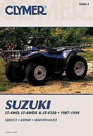 Bild des Verkufers fr Suzuki LT-4WD, LT-F4WDX & LT-F250 ATV (1987-1998) Service Repair Manual zum Verkauf von AHA-BUCH GmbH