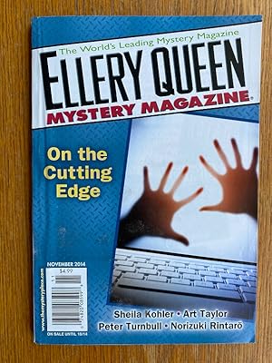 Imagen del vendedor de Ellery Queen Mystery Magazine November 2014 a la venta por Scene of the Crime, ABAC, IOBA