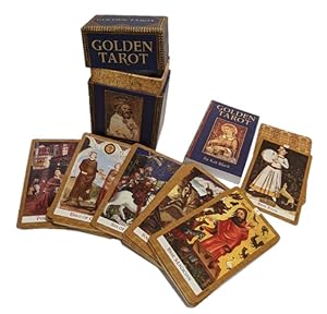 Bild des Verkäufers für Golden Tarot zum Verkauf von The Haunted Bookshop, LLC