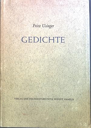 Image du vendeur pour Gedichte. mis en vente par books4less (Versandantiquariat Petra Gros GmbH & Co. KG)