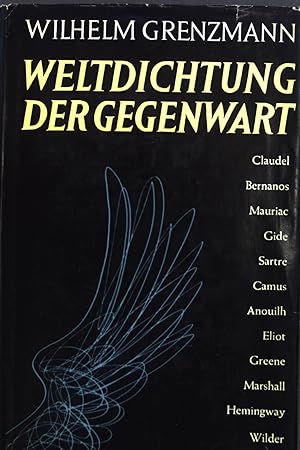 Bild des Verkufers fr Weltdichtung der Gegenwart : Probleme u. Gestalten. zum Verkauf von books4less (Versandantiquariat Petra Gros GmbH & Co. KG)