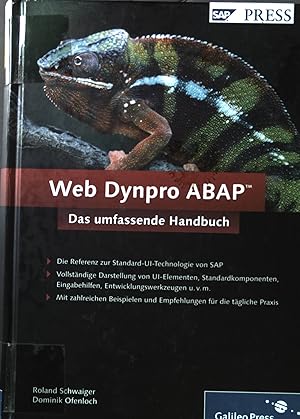 Bild des Verkufers fr Web Dynpro ABAP : das umfassende Handbuch. zum Verkauf von books4less (Versandantiquariat Petra Gros GmbH & Co. KG)